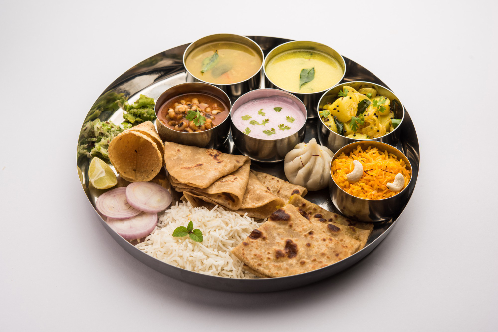 West Indian Thali